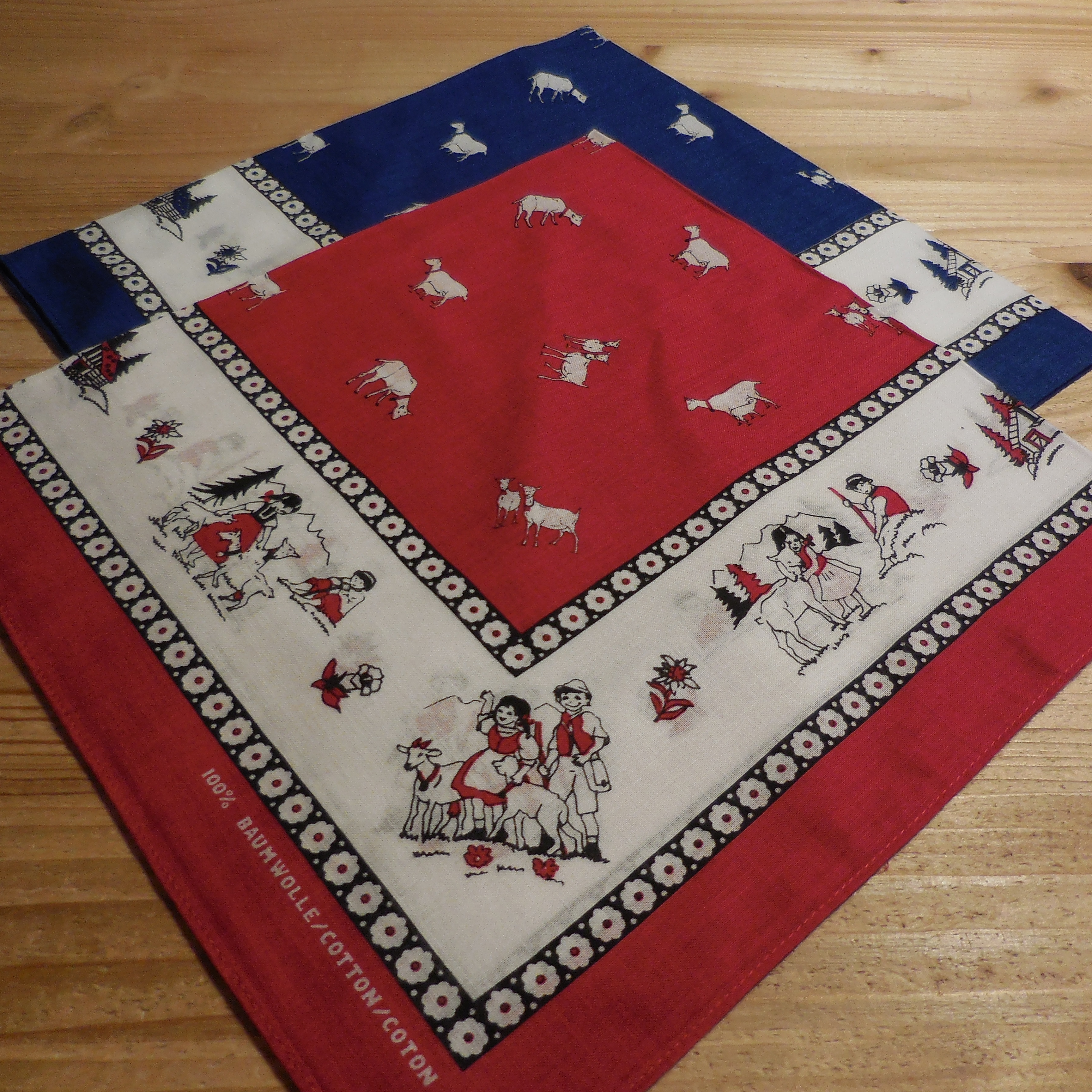 Nicky Tuch, Heidi, rot und blau