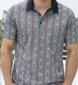 Edelweiss Polo Shirt, anthrazit von ISA. 12% ESAF Rabatt