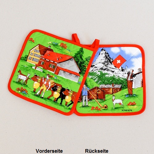 Topfhandschuh & Topflappen Set, Folklore