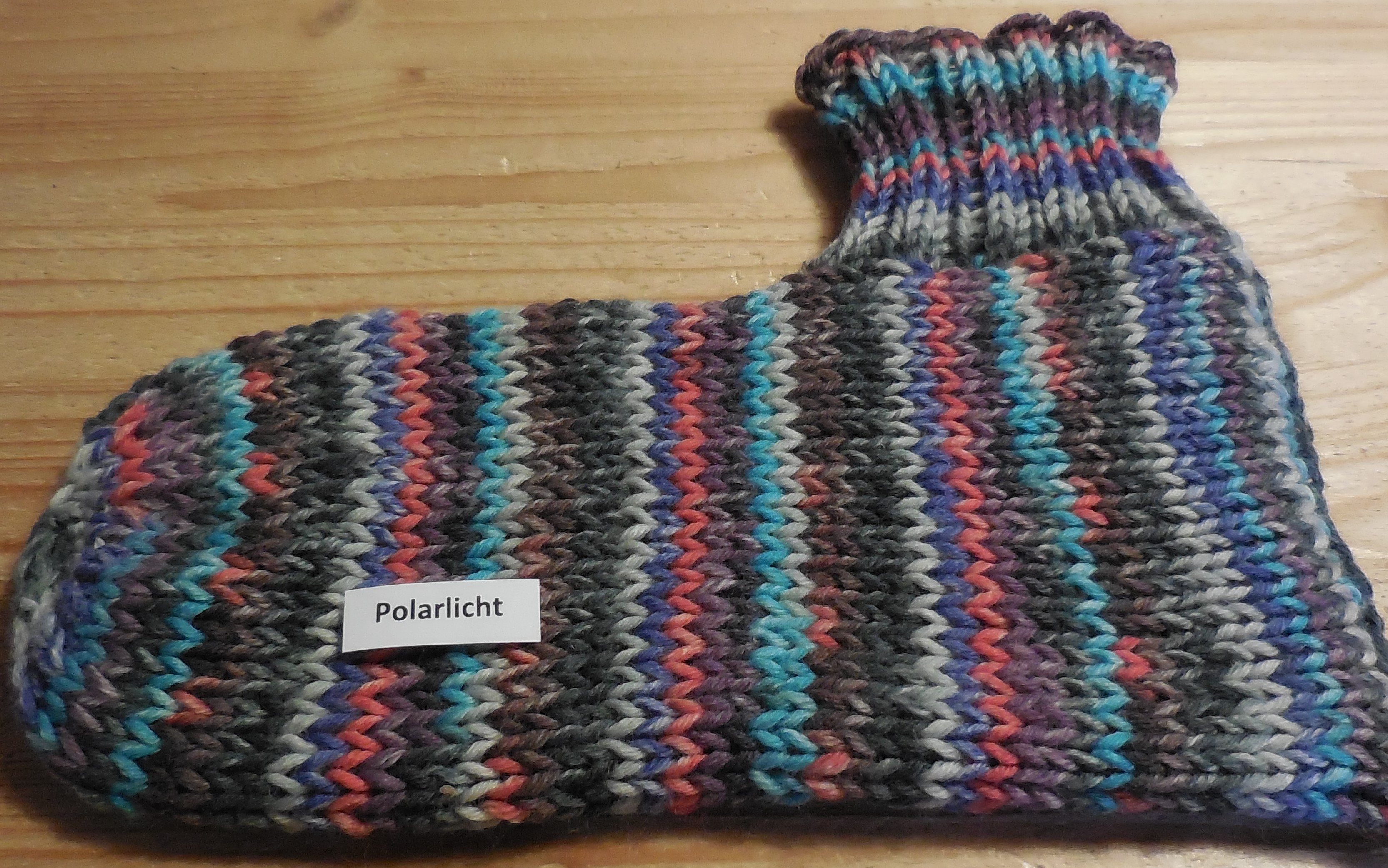 Bettsocken handgestrickt , original Tösstal-Design CH