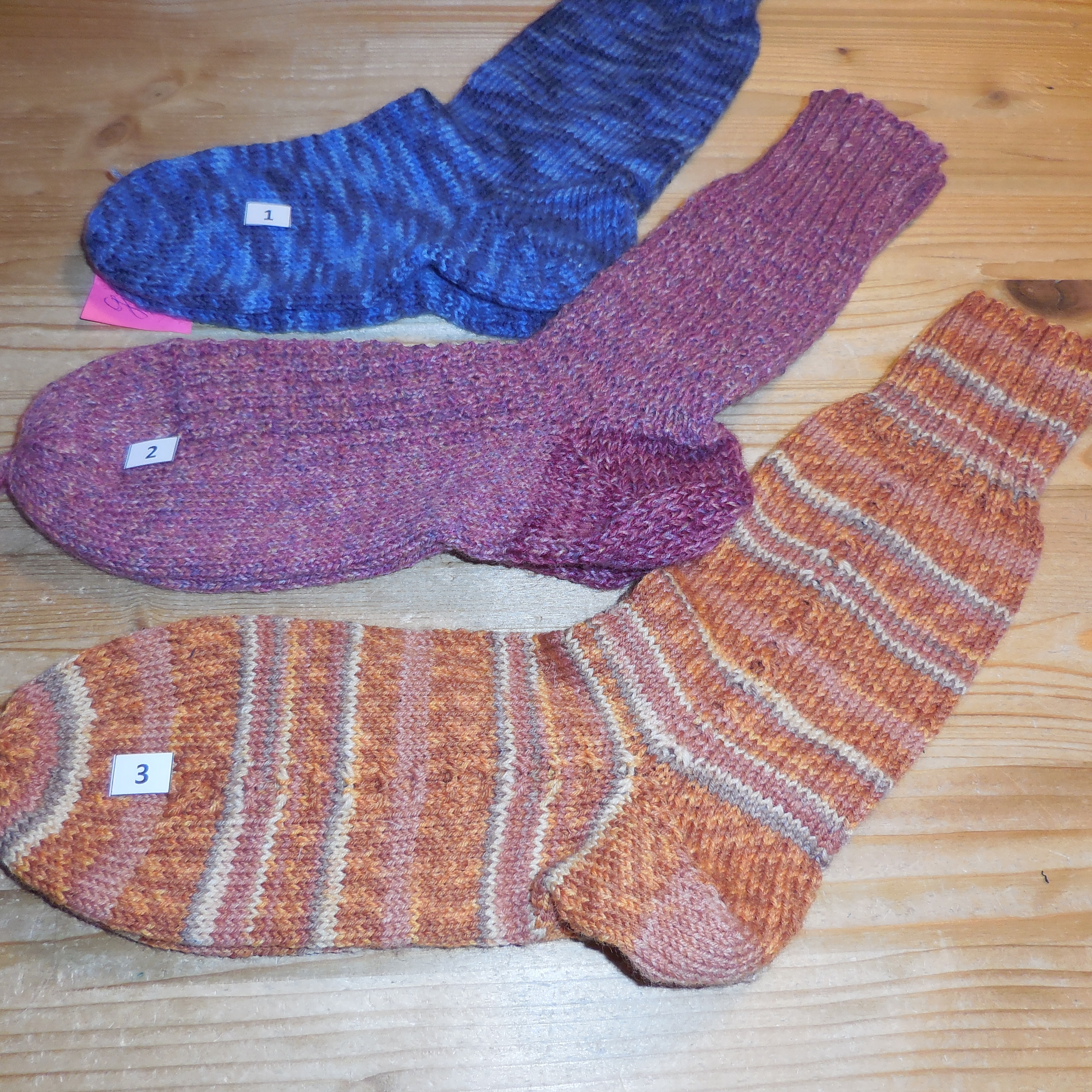 Socken handgestrickt in Top Qualität, Gr. 35-38 & 38-40