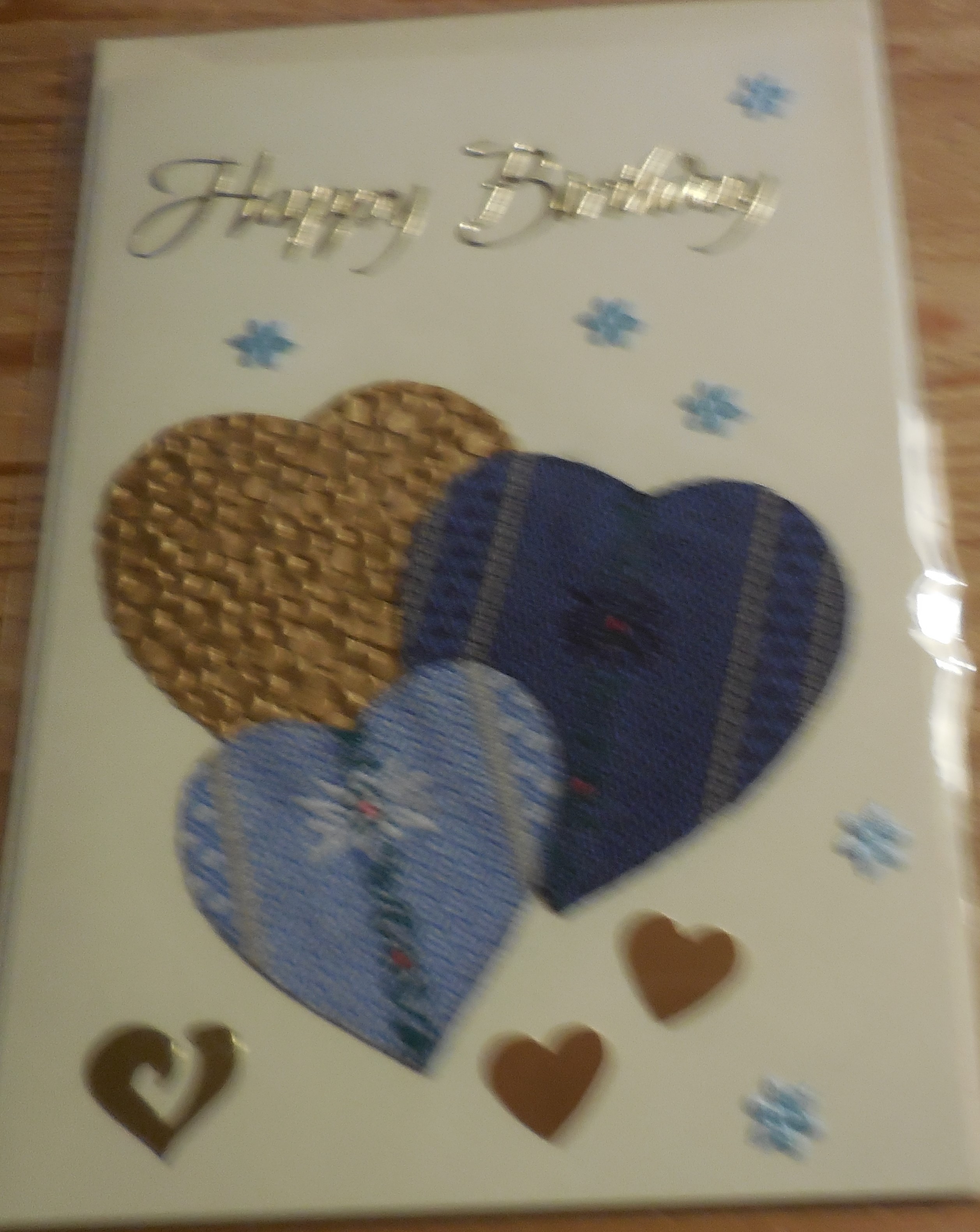 Karten "Happy Birthday" Handarbeit