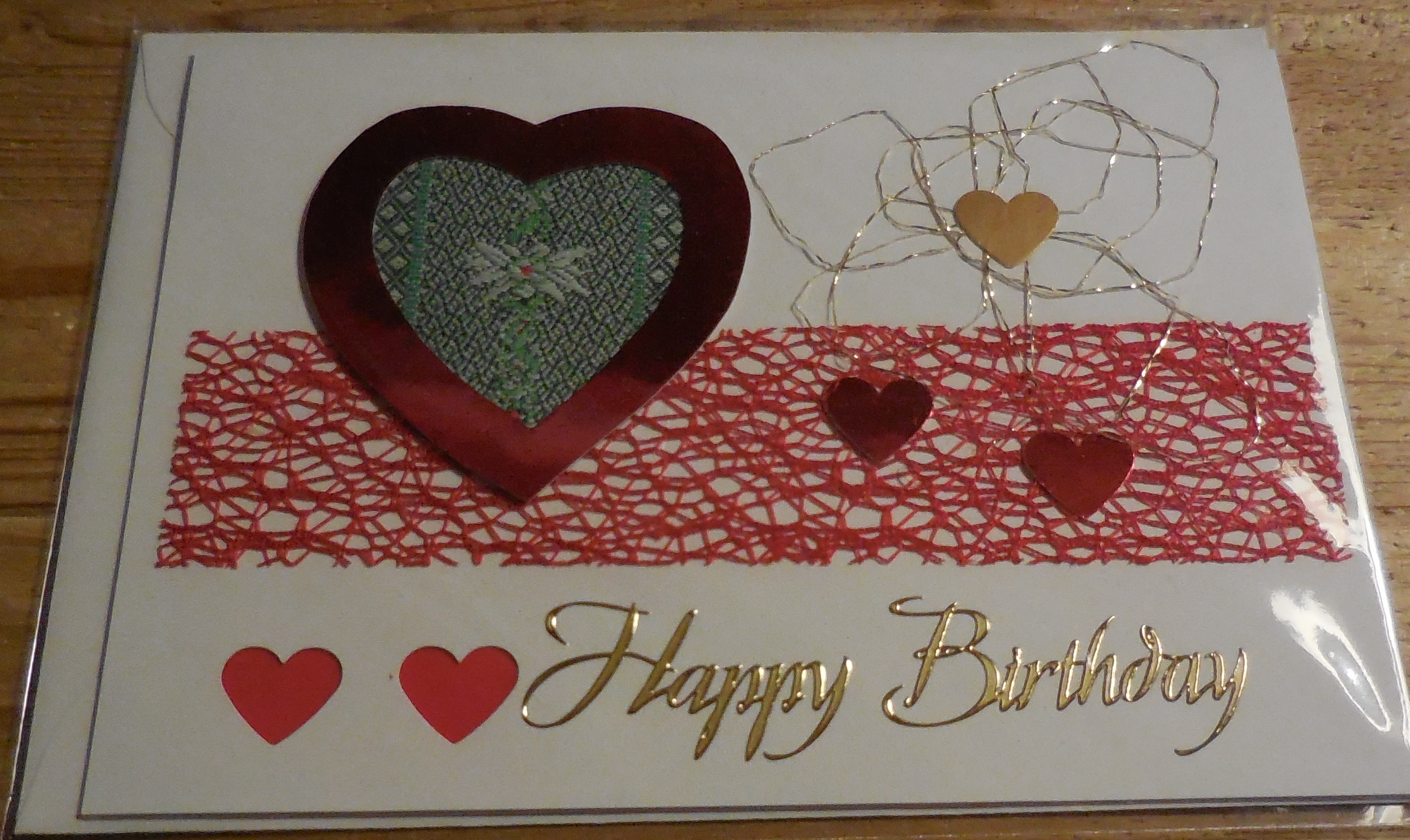 Karten "Happy Birthday" Handarbeit