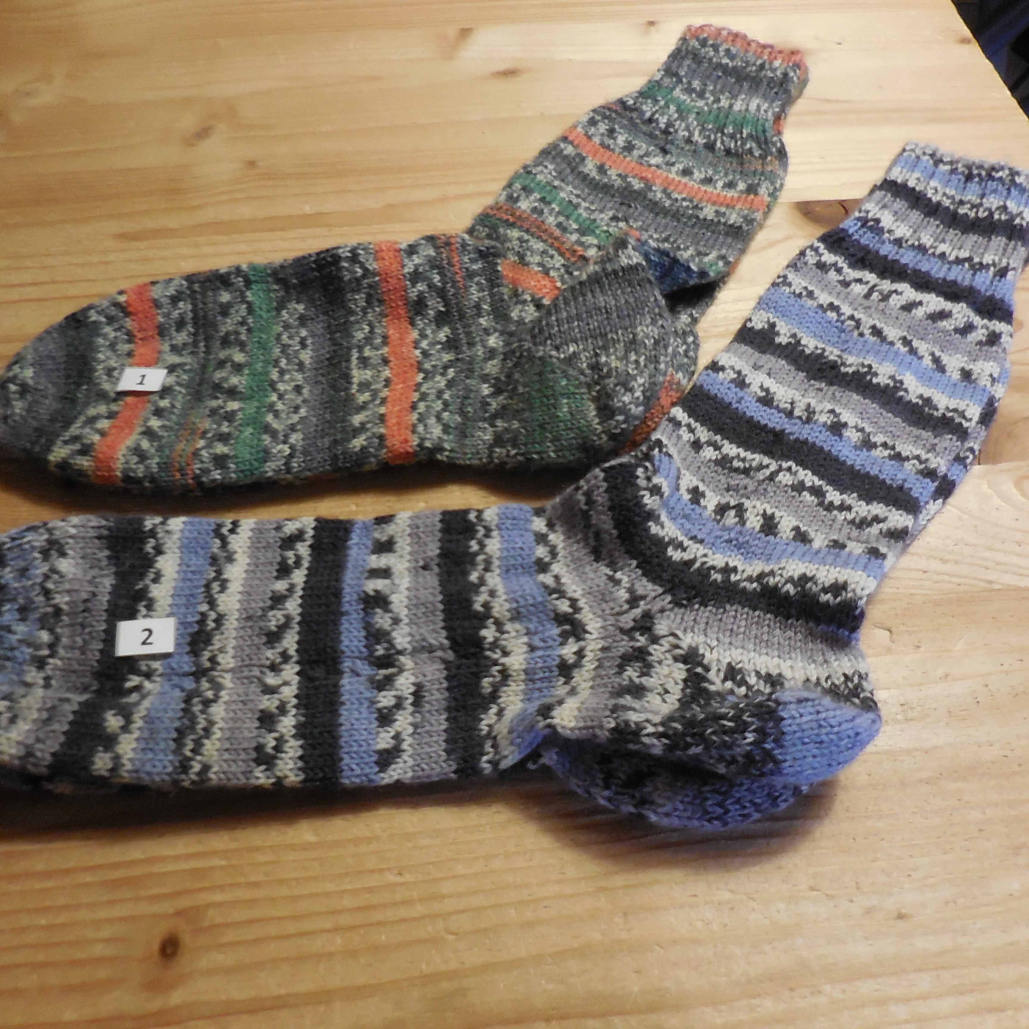 Socken handgestrickt in der Schweiz, Gr. 42-44