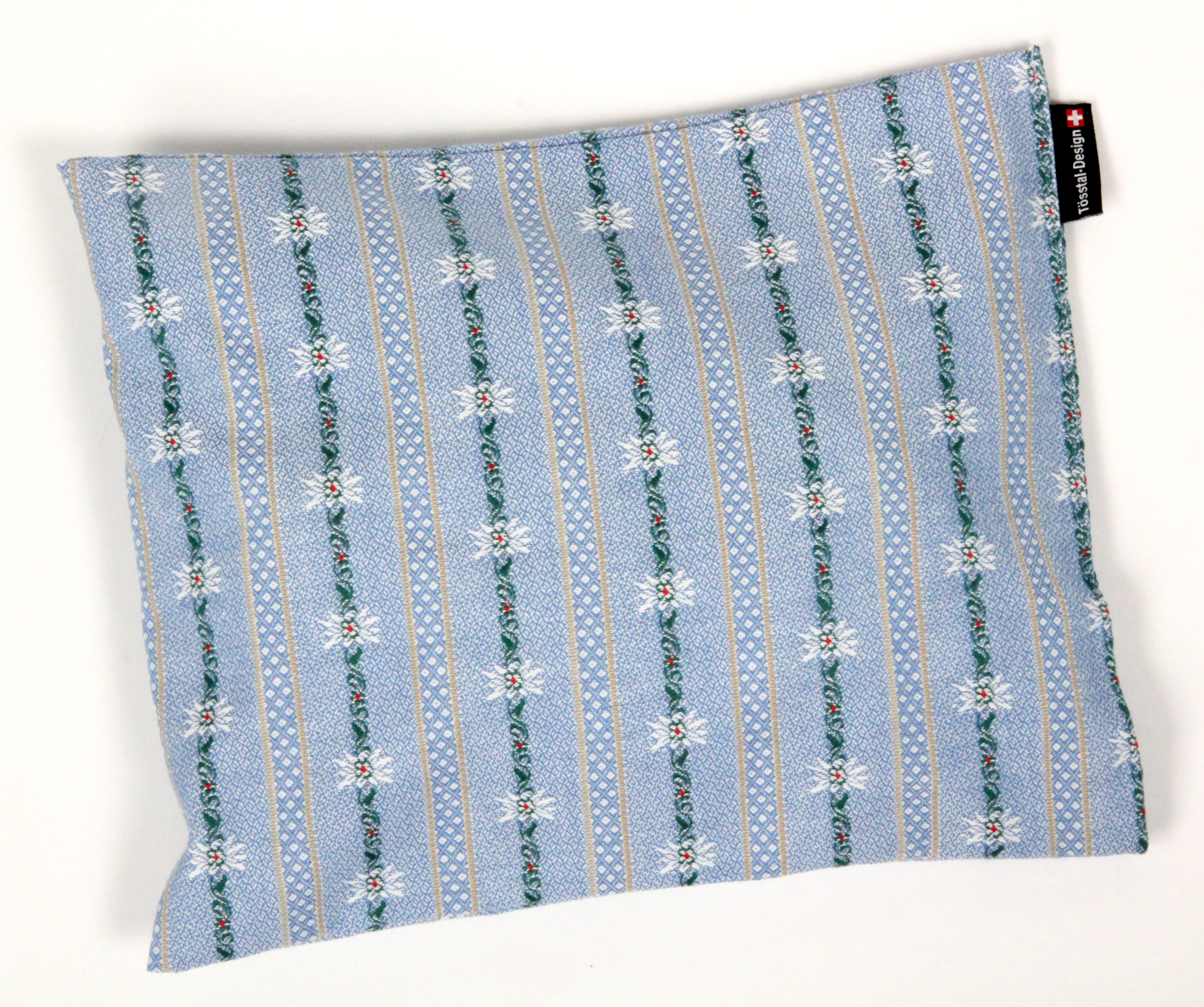 Kirschstein Kissen Edelweiss, div. Farben, Tösstal-Design CH
